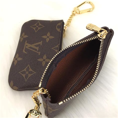 louis vuitton coin purse keychain.